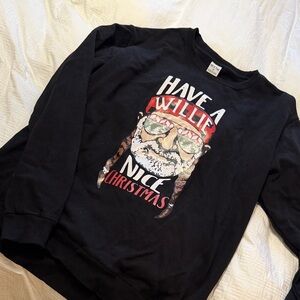 Ugly Christmas Sweater Black Crewneck